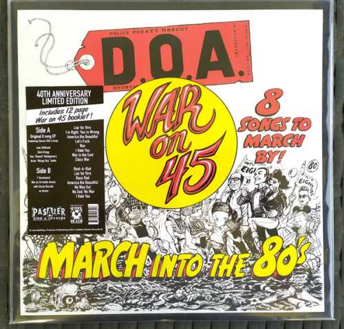 D. O. A. „War On 45“ LP